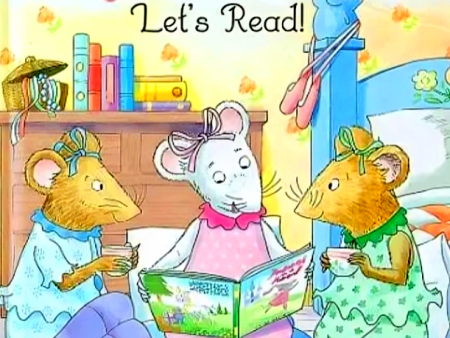 Ready-To-Read Level 1: Angelina Ballerina - Let S Read! Hot on Sale