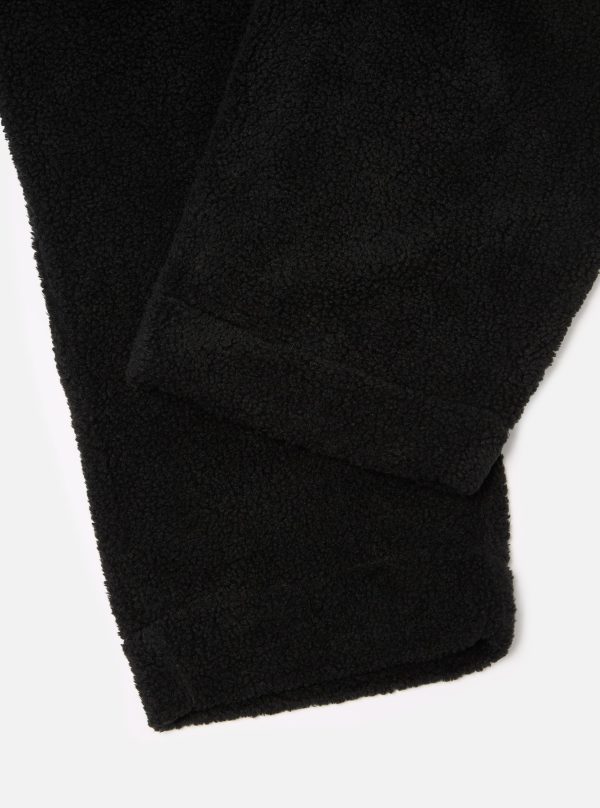 Universal Works Judo Pant in Black Mountain Fleece on Sale