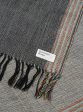 Universal Works Wool Scarf in Grey Merino Wool Discount