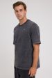 Canterbury M HERITAGE WASHED T-SHIRT Washed Jet Black on Sale