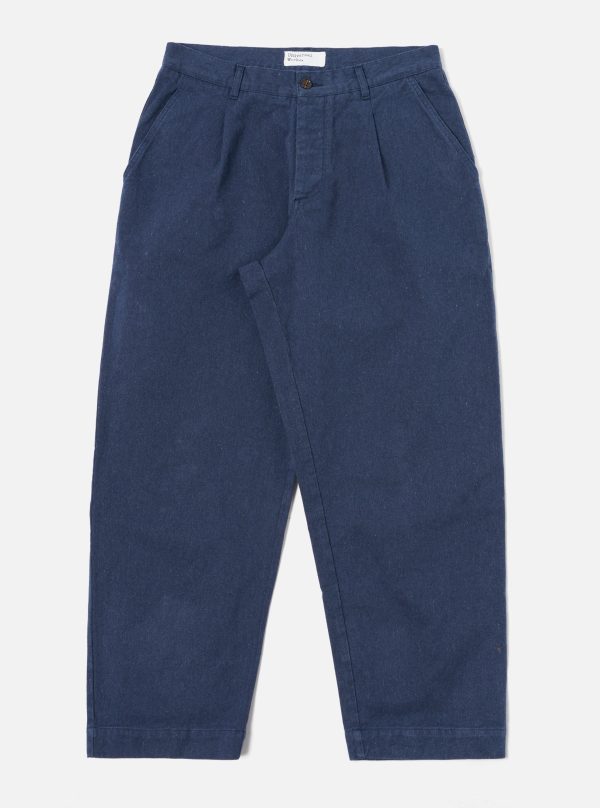 Universal Works Duke Pant in Indigo Recycled Denim Fashion