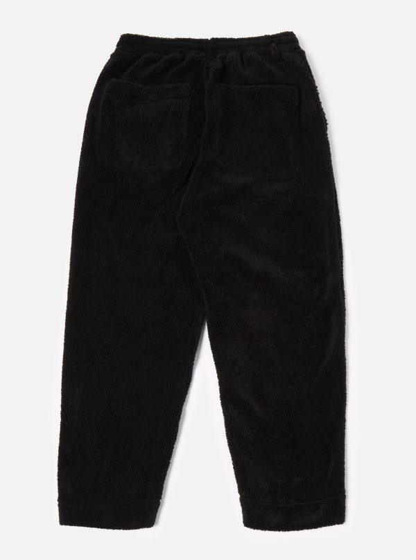 Universal Works Judo Pant in Black Mountain Fleece on Sale