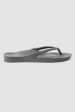 Archies Footwear Arch Support Thong Charcoal on Sale