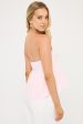 Luck & Trouble Alessa Strapless Top Light Pink Online Hot Sale