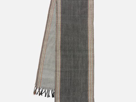 Universal Works Wool Scarf in Grey Merino Wool Discount