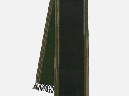 Universal Works Wool Scarf in Forest Merino Wool Cheap