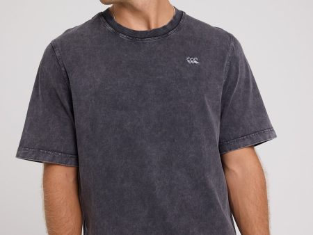 Canterbury M HERITAGE WASHED T-SHIRT Washed Jet Black on Sale