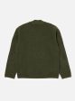 Universal Works Zip Bomber in Olive Wool Fleece Sale