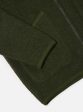 Universal Works Zip Bomber in Olive Wool Fleece Sale