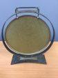 Brutalist Brass Gong in the Mid Century Style Online