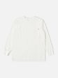 Universal Works L S Tee in Ecru Organic Jersey Online Hot Sale