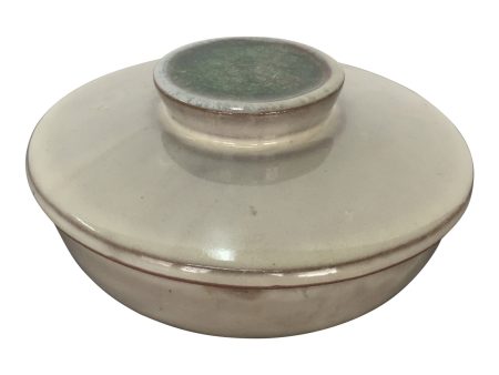 DESIGN TECHNICS Terracotta Pottery Lidded Box Cheap