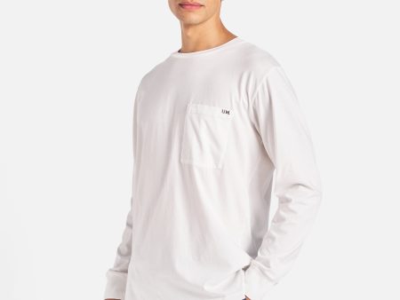 Universal Works L S Tee in Ecru Organic Jersey Online Hot Sale