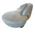 Curvaceous Sofa in the Style of Kagan by Lazar Industries Post Modern Fashion