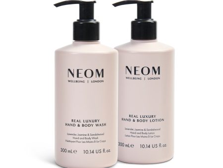 Real Luxury Hand & Body Wash and Lotion 300ml Hot on Sale