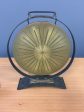 Brutalist Brass Gong in the Mid Century Style Online