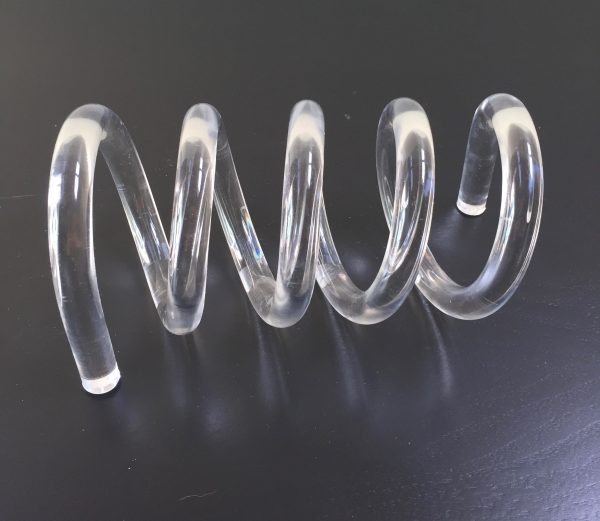 Dorothy Thorpe Lucite Spiral Letter Holder Discount