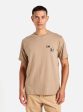 Universal Works Print Tee in Sand Single Jersey UW31 Online