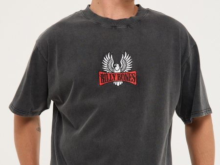 Billy Bones Club Wingspan Tee Washed Black For Sale