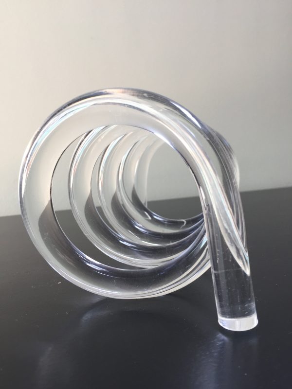 Dorothy Thorpe Lucite Spiral Letter Holder Discount