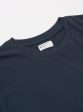 Universal Works L S Tee in Navy Organic Jersey For Discount