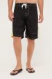 Worship Boardriderr Boardshort Black Lime Sale