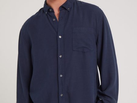 Academy Brand Burton LS Shirt Navy For Cheap