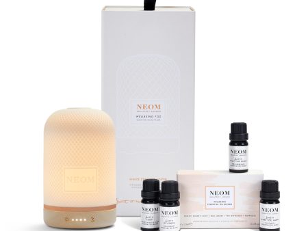 Wellbeing Pod Essential Oil Diffuser & Essential Oil Blends Collection Discount