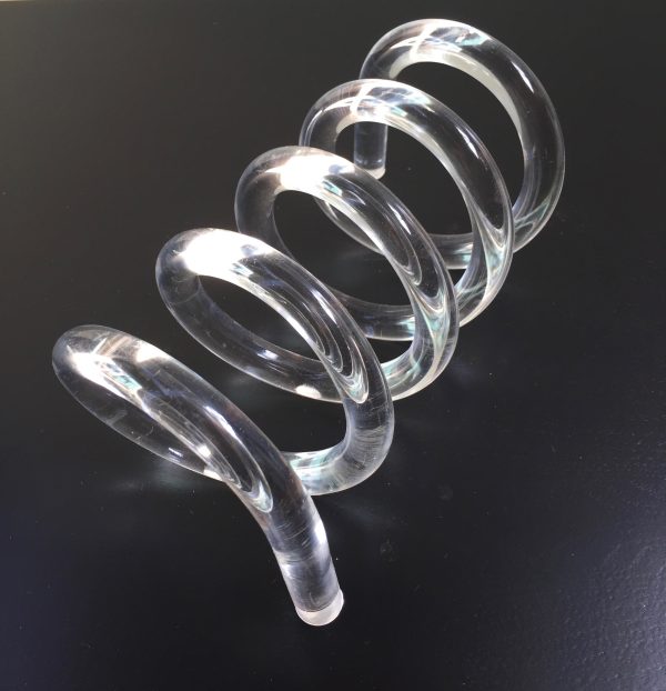 Dorothy Thorpe Lucite Spiral Letter Holder Discount