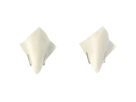 1990s Pair of Handkerchief Sconces by Boyd Lighting in Satin Glass Sale