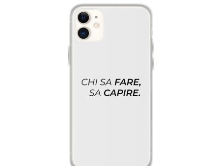 Cover iPhone Chi sa fare, sa capire Supply