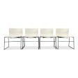 Handkerchief Chairs in White by Massimo Vignelli for Knoll Post Modern a Pair Supply