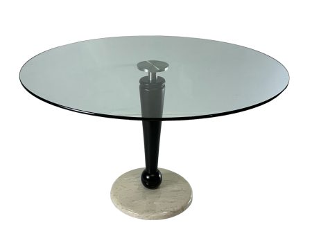 1990s Post Modern Center Hall or Breakfast Room Table by Kaiser Newman Online now