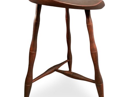 Three Legged Stool by Studio Woodworker John W Los Online Hot Sale