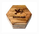 Jewelry Box | SHALOM olive-wood from Bethlehem Supply