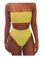 Two Piece Tube Bikini Sale