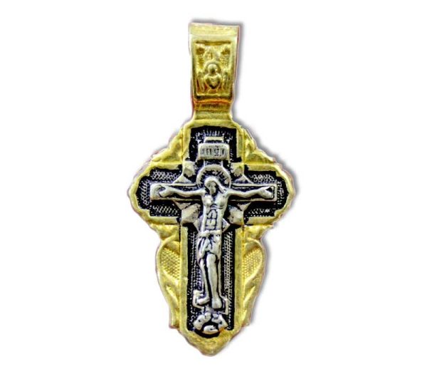 Crucifix pendant | 37mm | Silver Online now