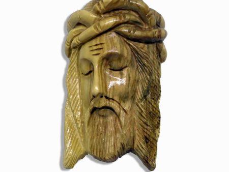 Jesus Face- Bethlehem Olive-Wood Fashion